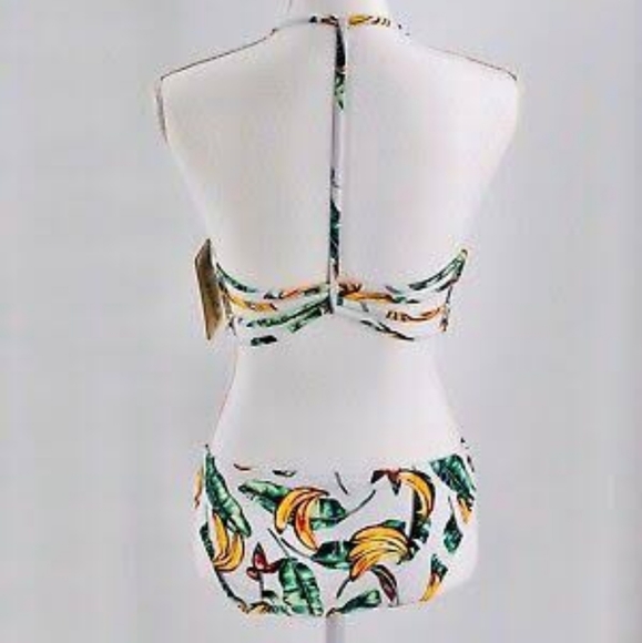 REI Cabana del Sol Banana Print T Back Bikini - Picture 6 of 13